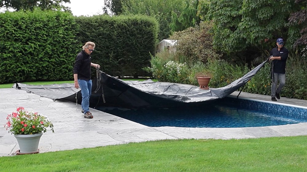 Installation of a LOOP-LOC Safety Cover